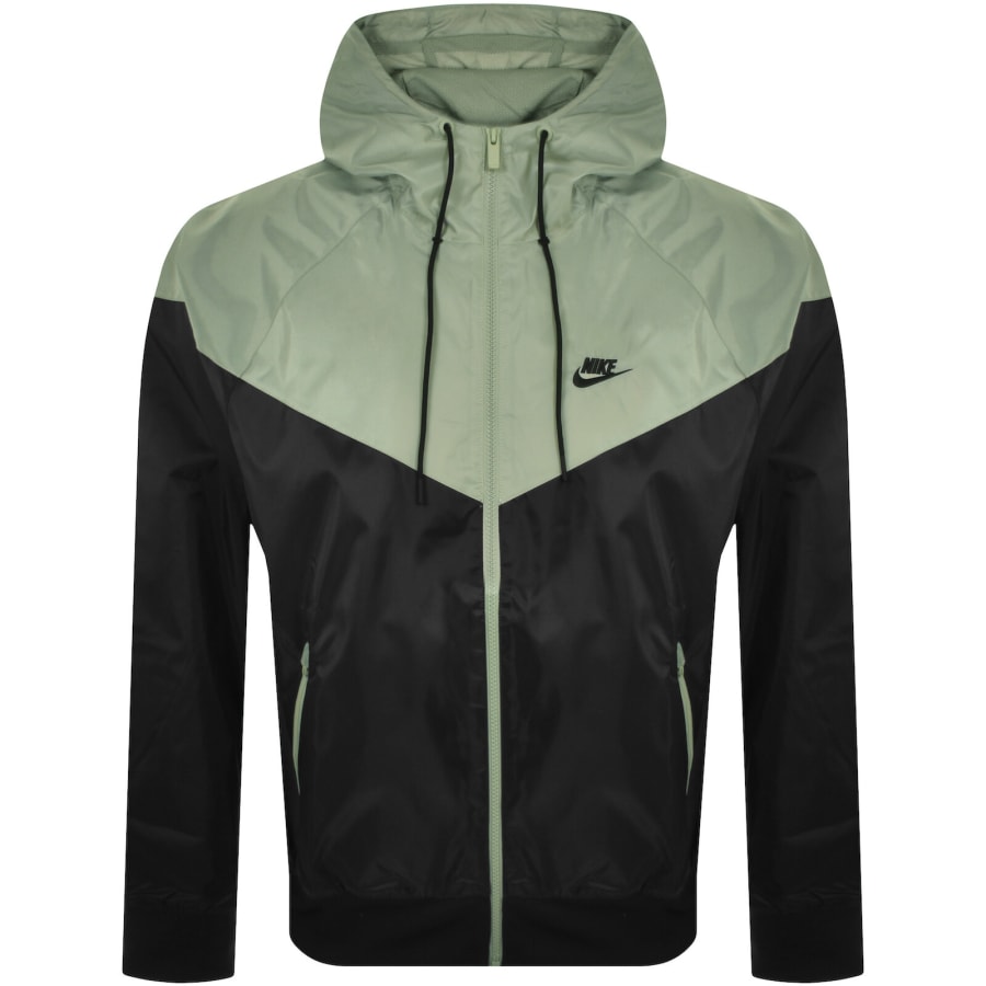 Nike green and black jacket best sale